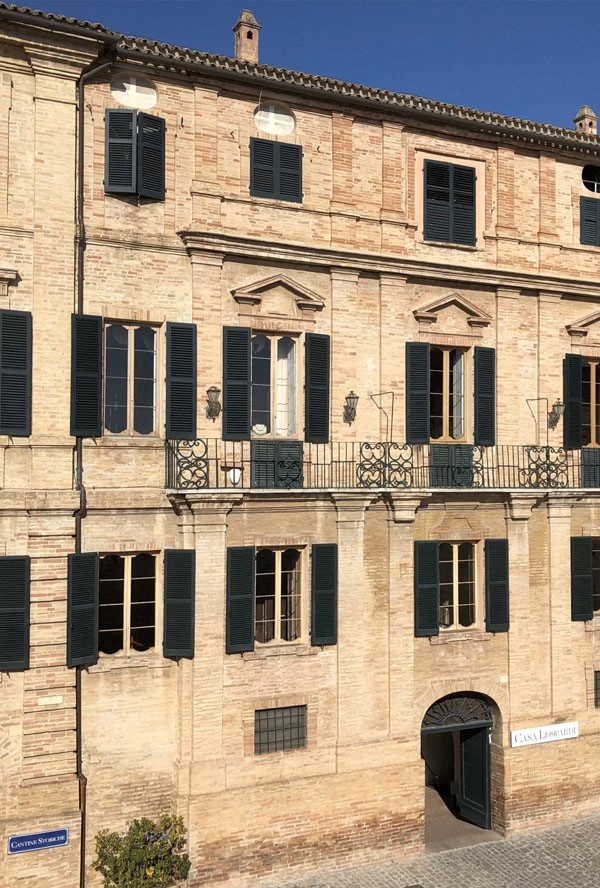 Palazzo Leopardi, Casa Leopardi