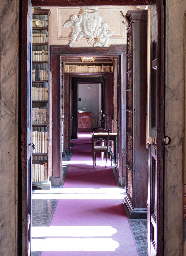 Corridoio Visita Biblioteca