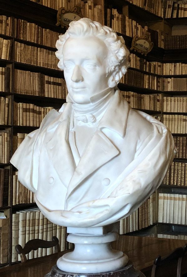 Busto di Giacomo Leopardi