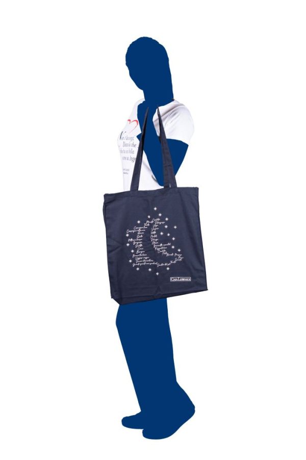 Shopper luna blu