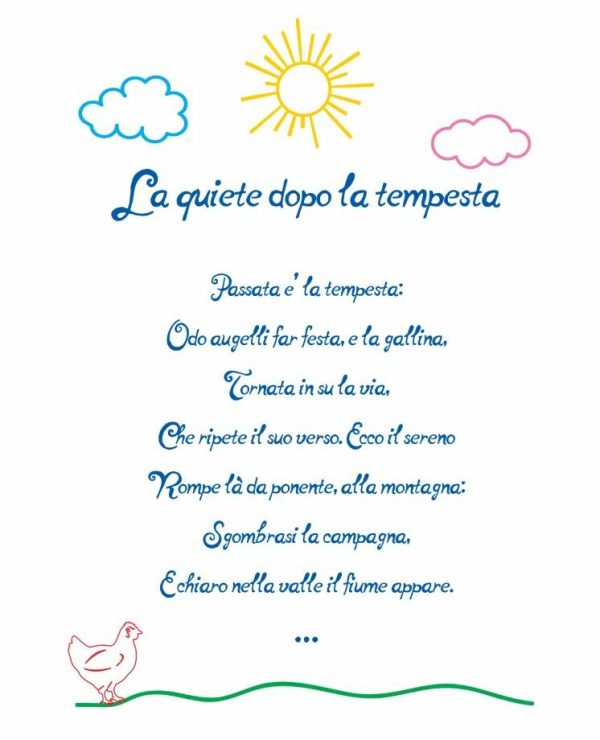 T-shirt LA QUIETE DOPO LA TEMPESTA colorata