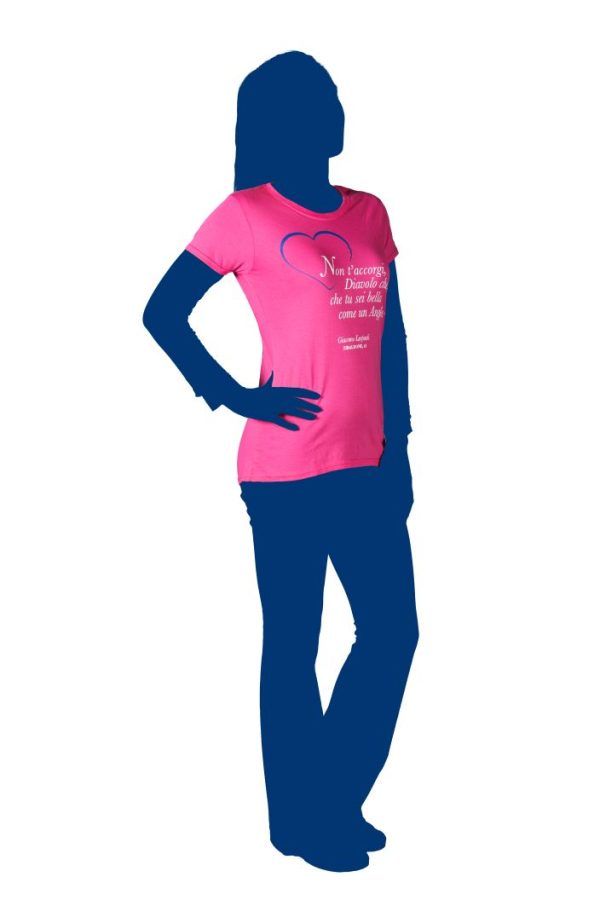 T-Shirt fucsia, Non t'accorgi