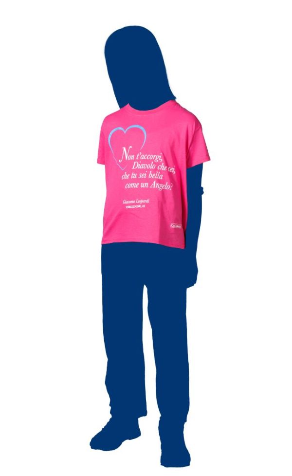 T-Shirt fucsia baby Non t'accorgi