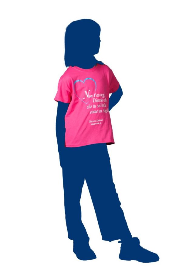 T-Shirt fucsia baby Non t'accorgi