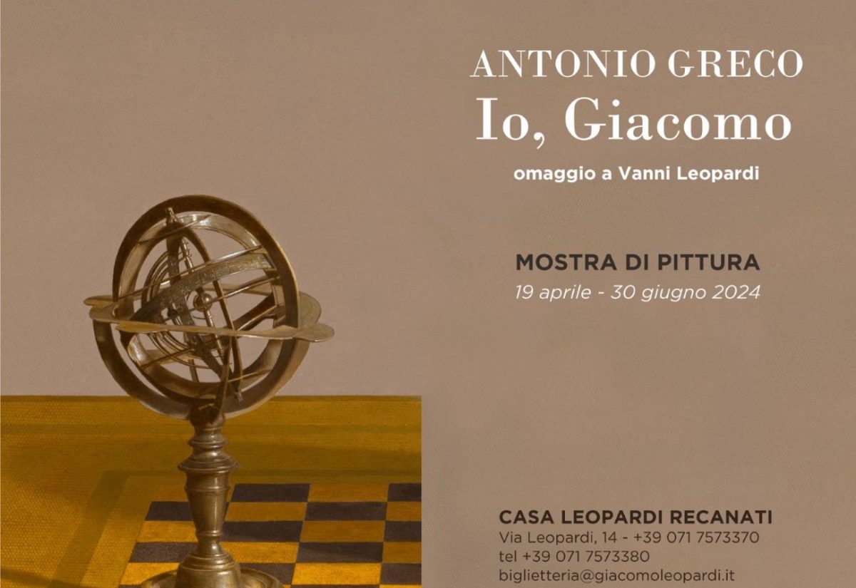 Locandina per la mostra "Io, Giacomo"