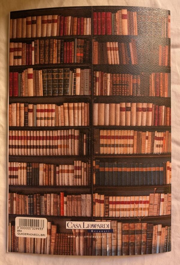 Retro Quadernone con libri