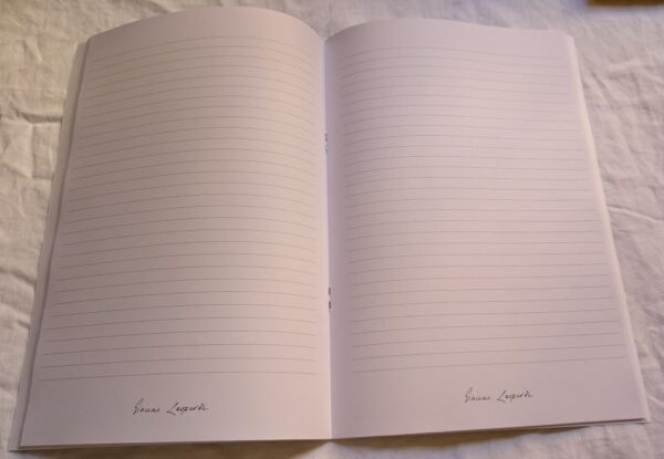 Quadernone con libri aperto