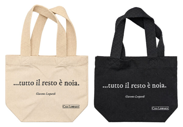 Mini Tote-Bag "...tutto il resto è noia"